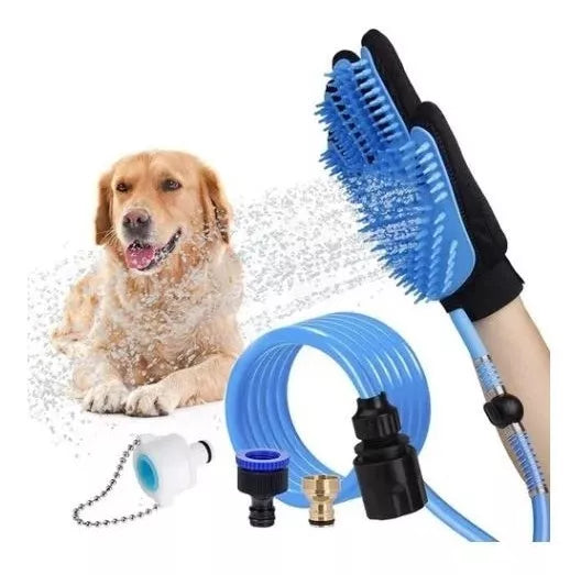 PetSpa Pro 3 en 1 🐾💦 "Guante Masajeador para Baño de Mascotas"